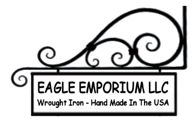 Wrought Iron by Eagle Emporium Hand Made in the USA